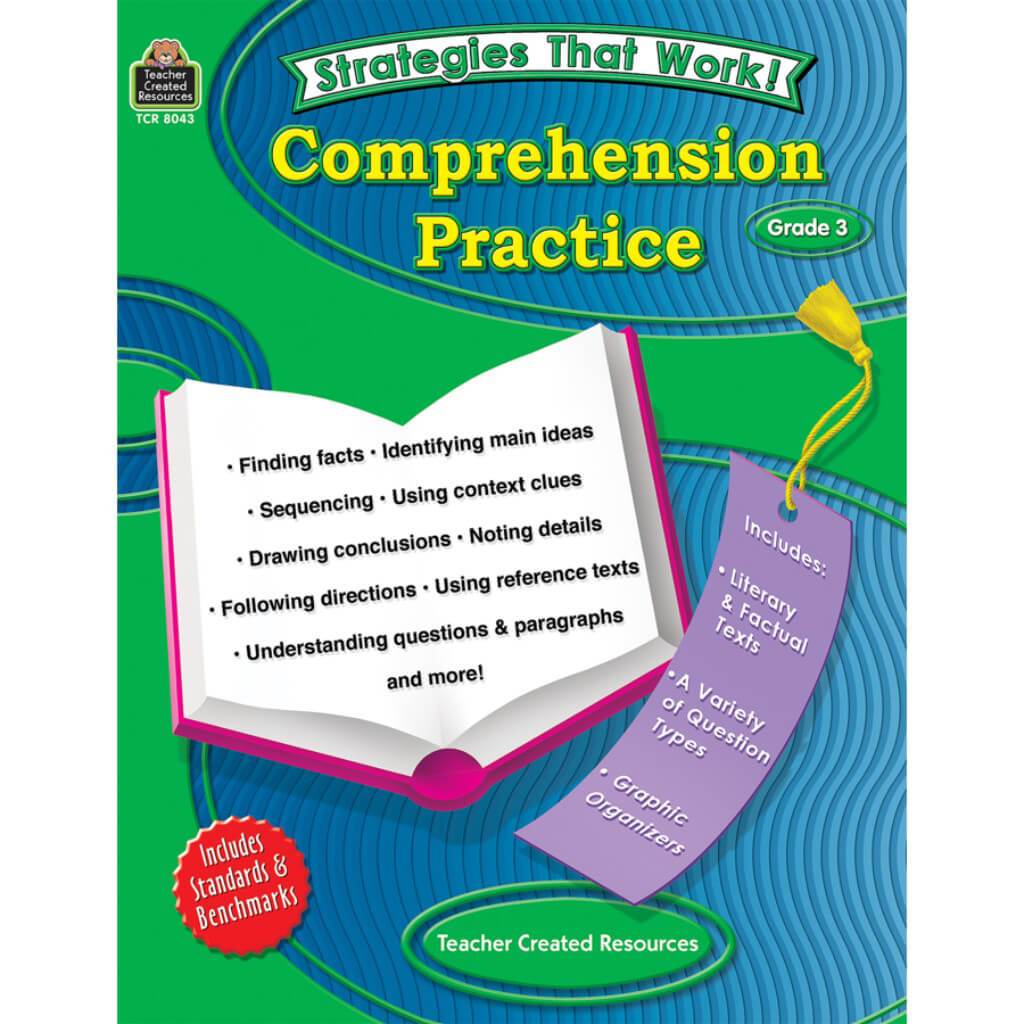 Strategies That Work Comprehension Practice Book Grade 3 