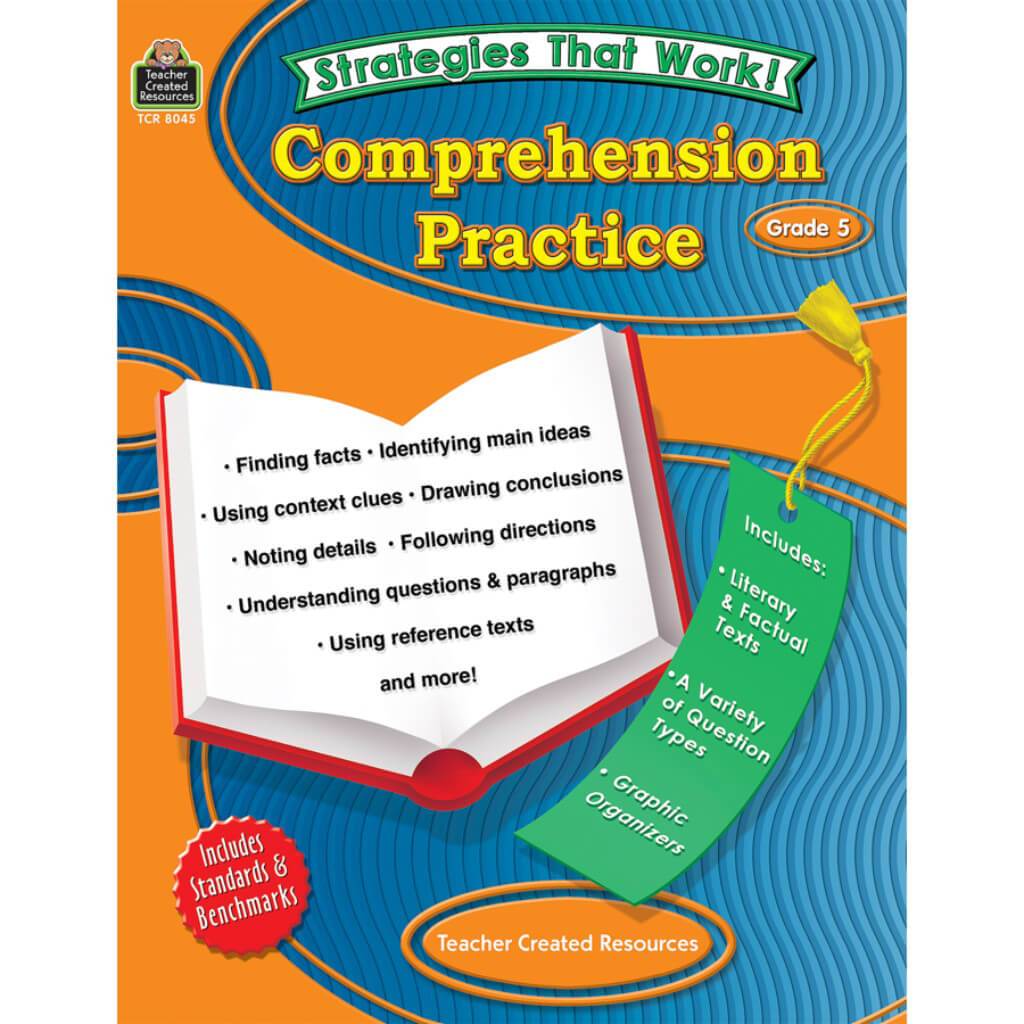 Strategies That Work Comprehension Practice Book Grade 5 