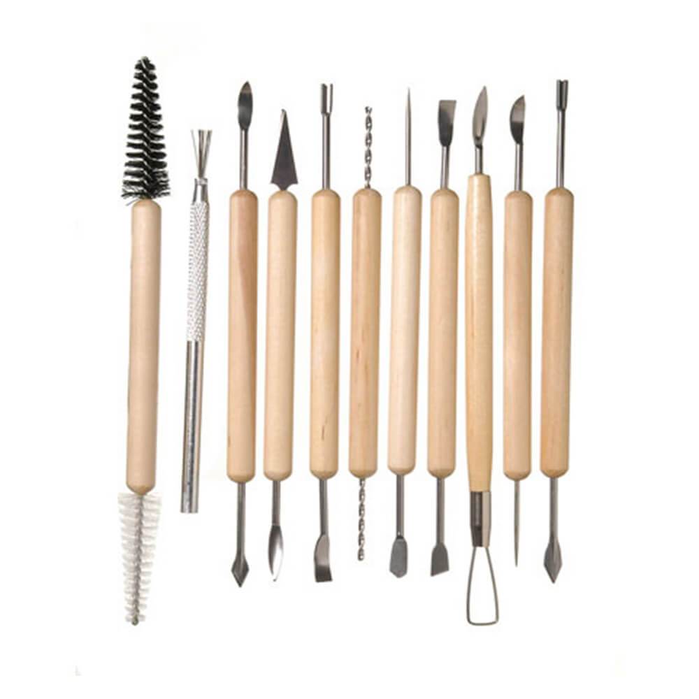 Clay Cleaning Tool Set 11 assorted size 