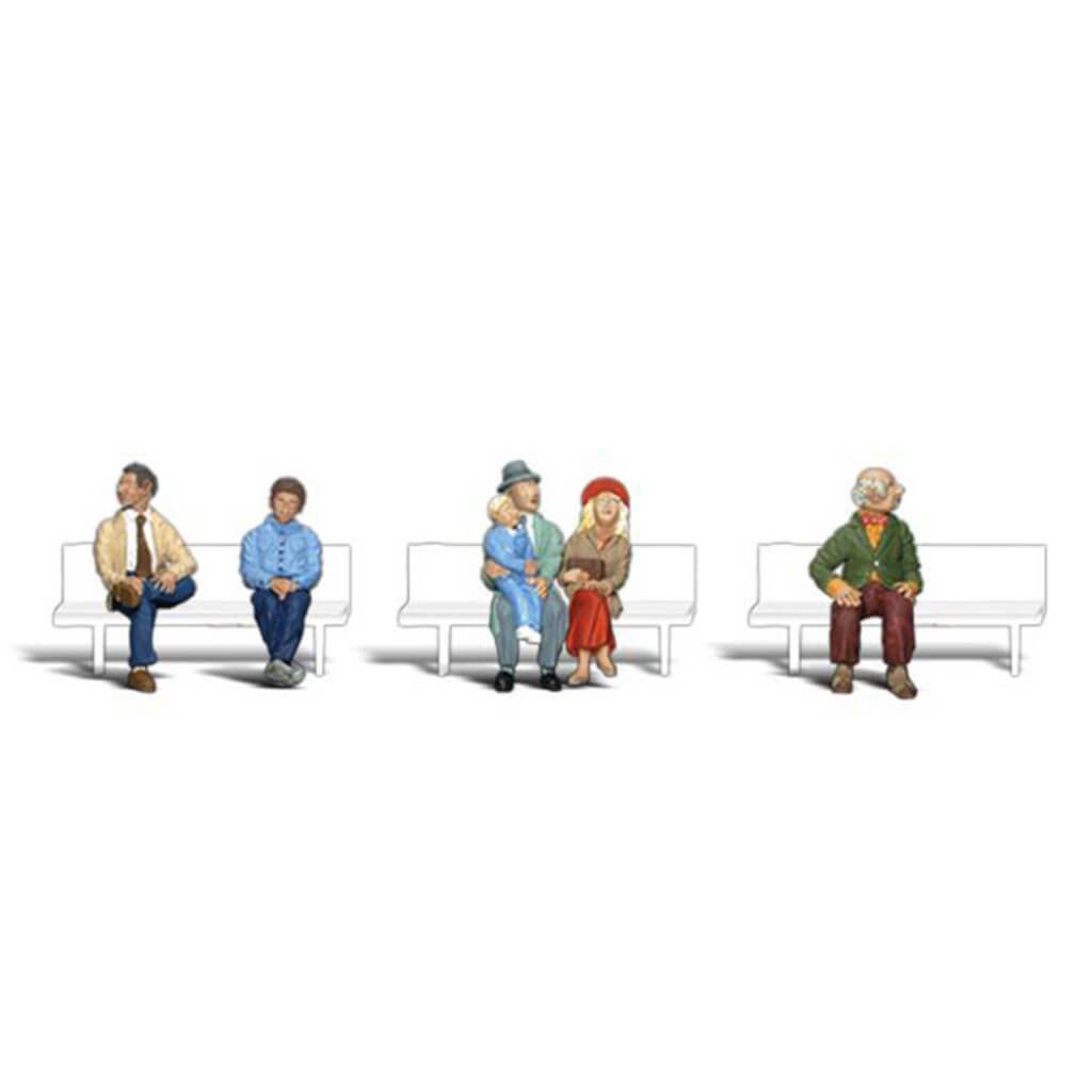 Seated People - 1/16in Scale 