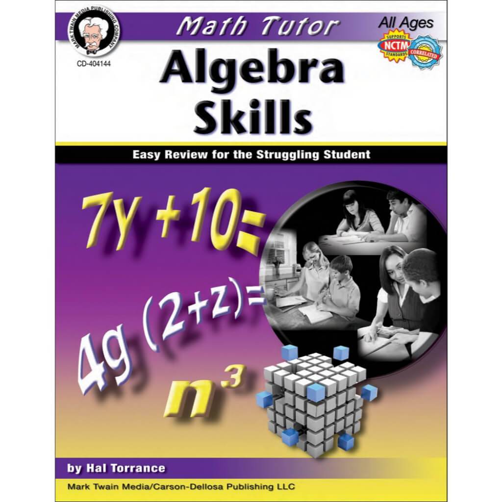 Math Tutor: Algebra Resource Book Grade 6-12 