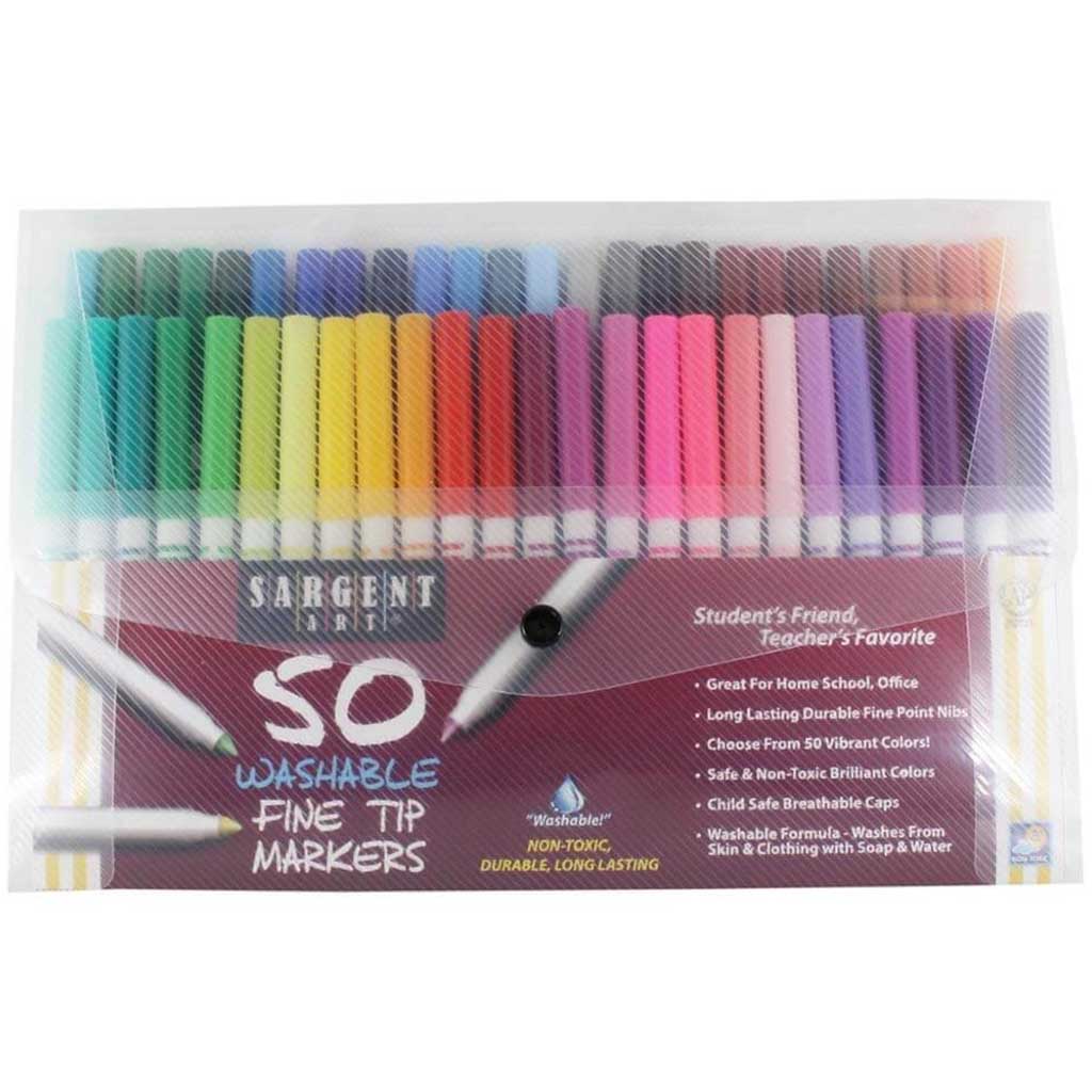 Washable Fine Tip Marker Multi 50ct