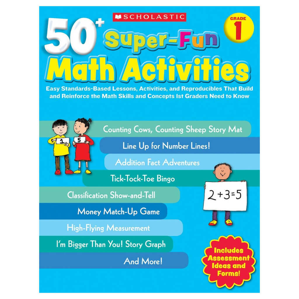 Super Fun Math Activity Gr1 Book