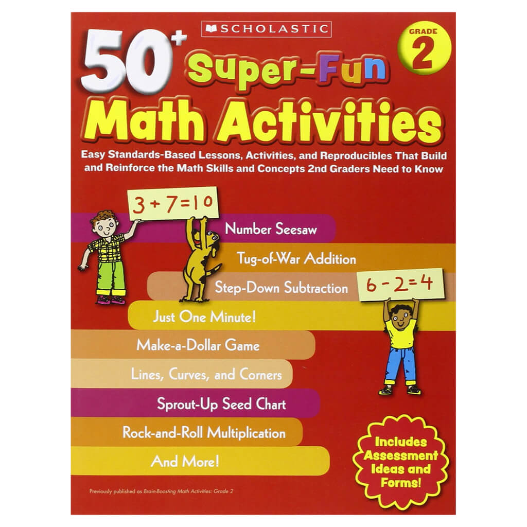 Super Fun Math Activity Gr2 Book
