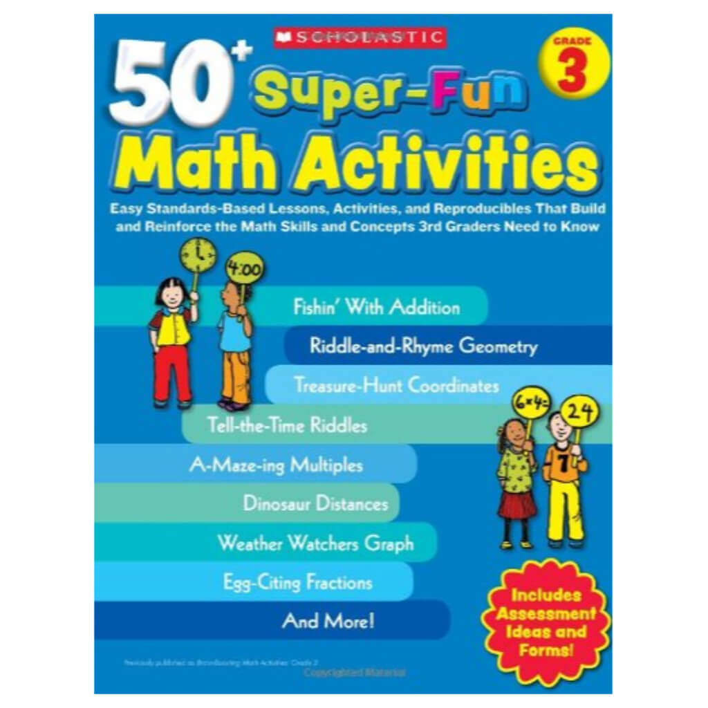 Super Fun Math Activity Gr3 Book