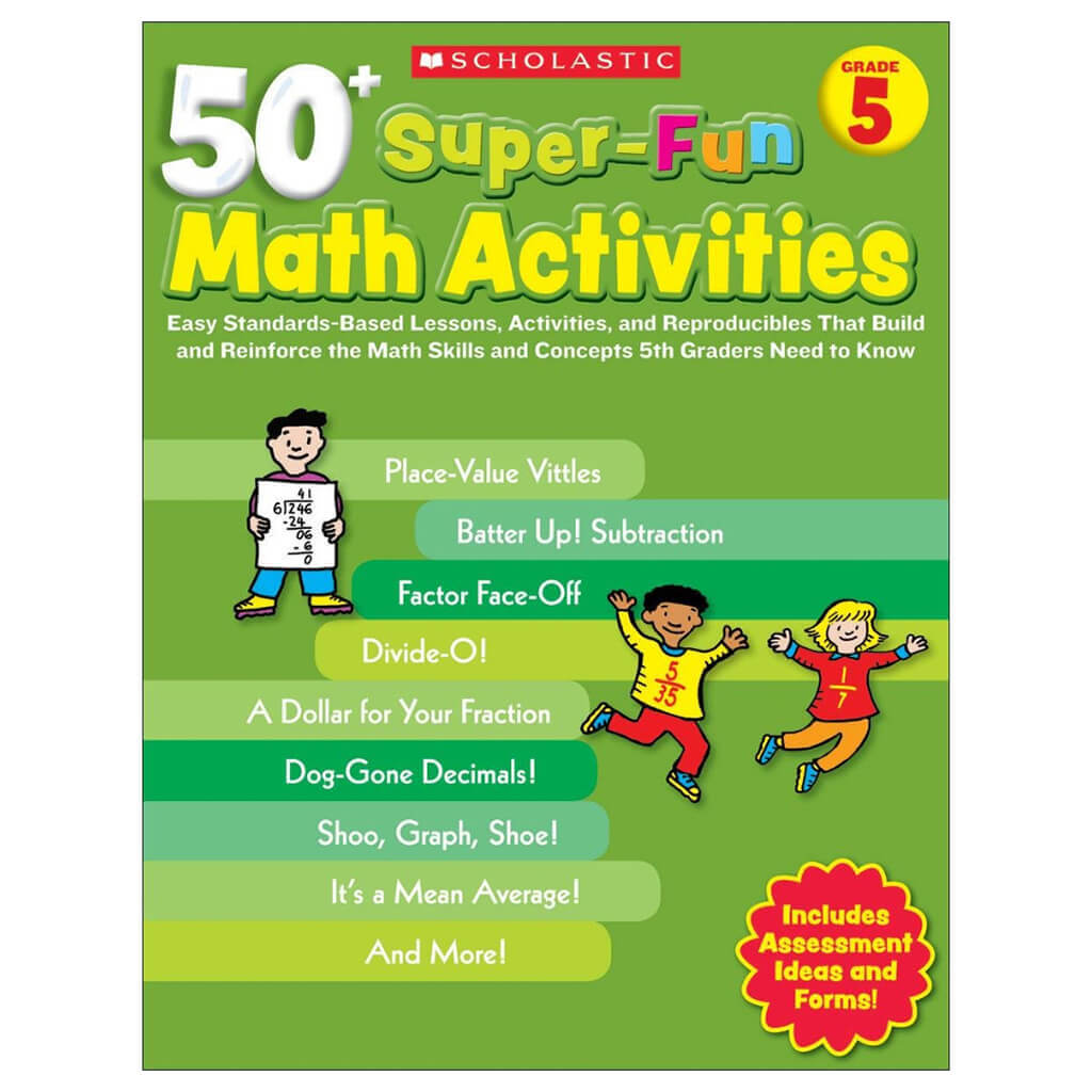 Super Fun Math Activity Gr5 Book