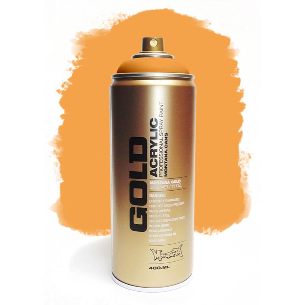 Montana Gold Acrylic Professional Spray Paint - Shock Black