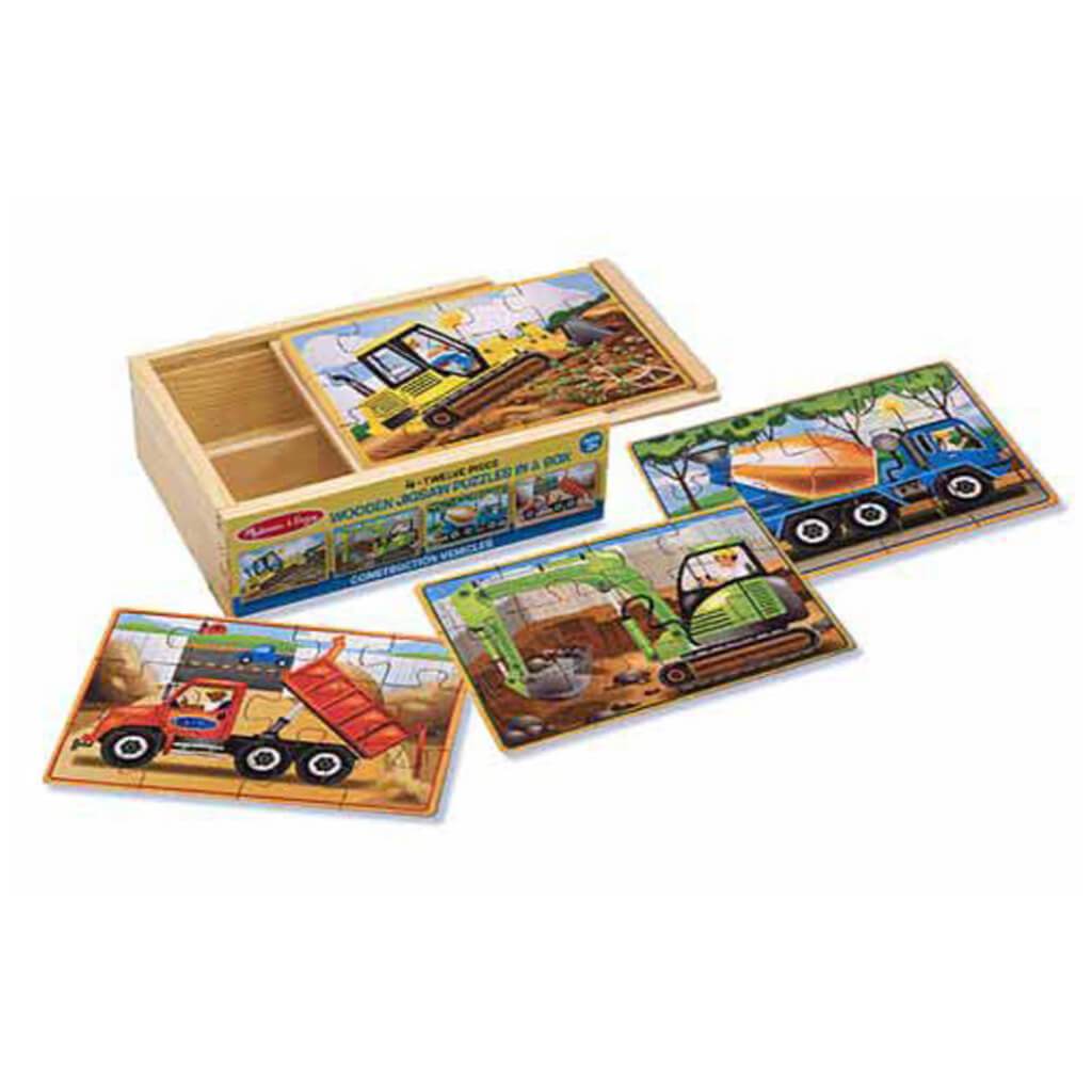 Puzzle In A Box Construction 