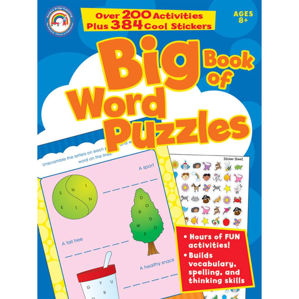 Big Book of Word Puzzles Grades 3 - 6