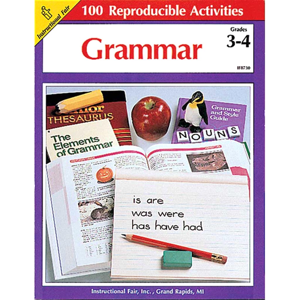 Grammar Reproducible Activities Grade 3-4