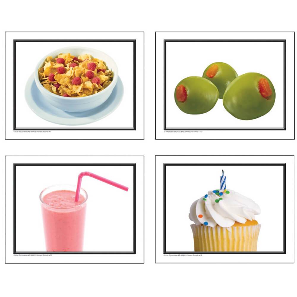 Nouns More Food Learning Cards 