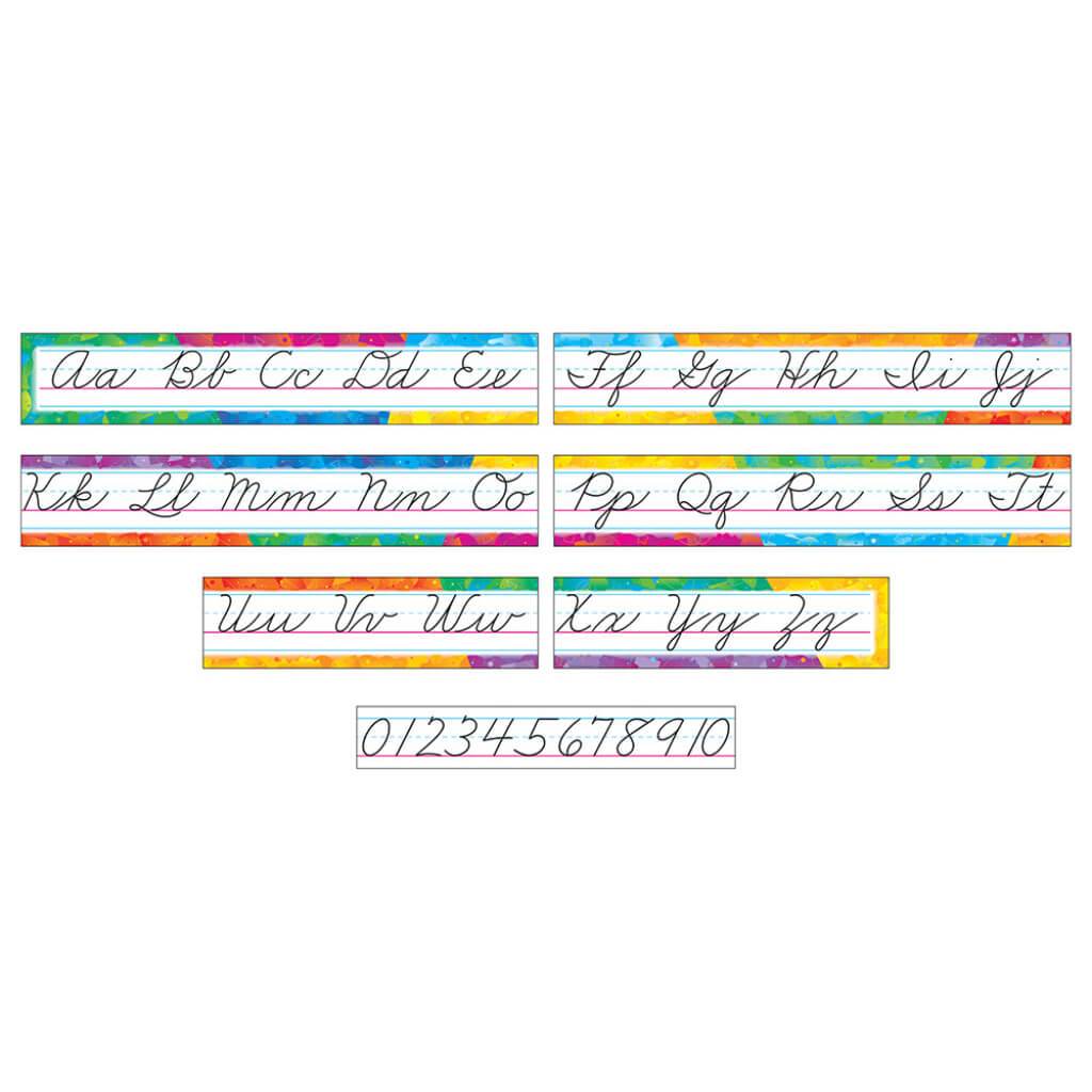 Color Splash Alphabet Line 