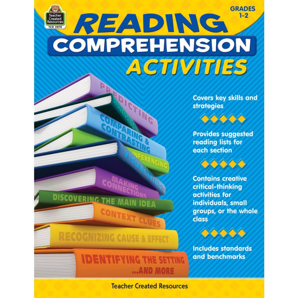 Reading Comprehension Activities Book Grade 1-2 