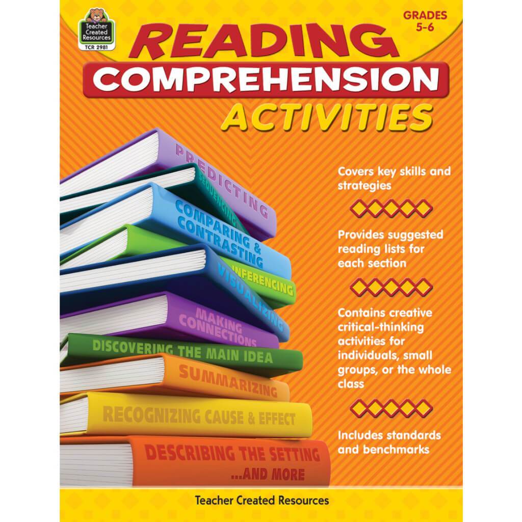 Reading Comprehension Activities Book Grade 5-6 