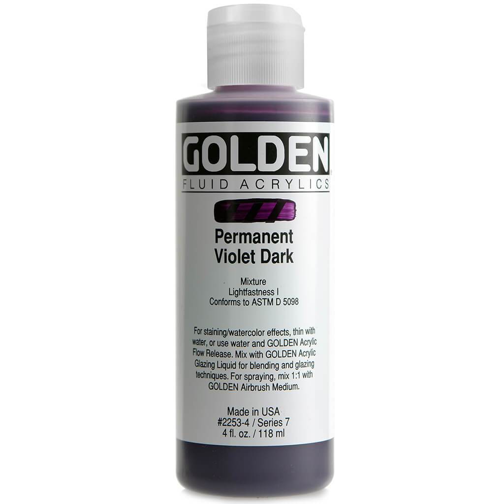 Golden Fluid Acrylic Paint 4oz