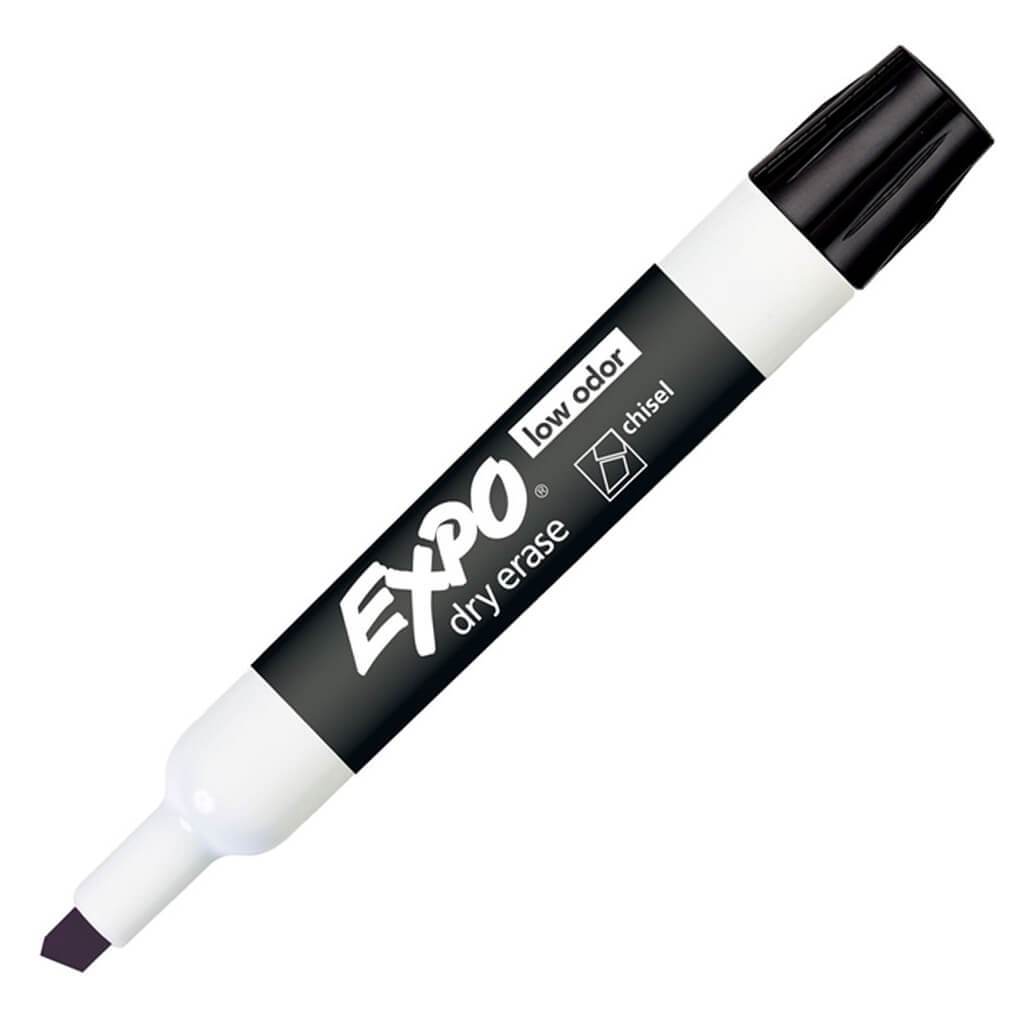 Low Odor Dry Erase Marker Chisel Tip