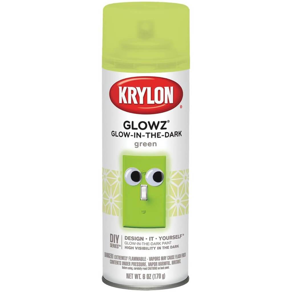 Krylon Glow in the Dark Spray Paint 6oz