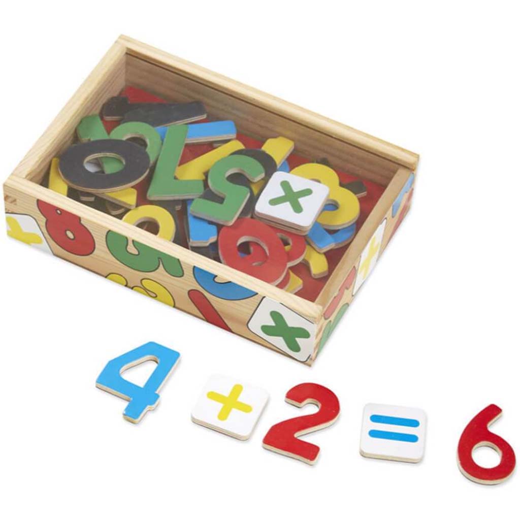 Wooden Numbers Magnetic