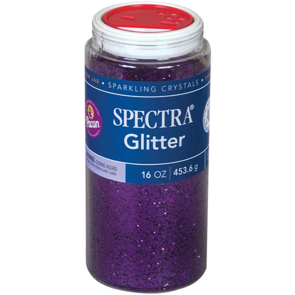 Spectra Glitter Sparkling Crystals 16oz Purple