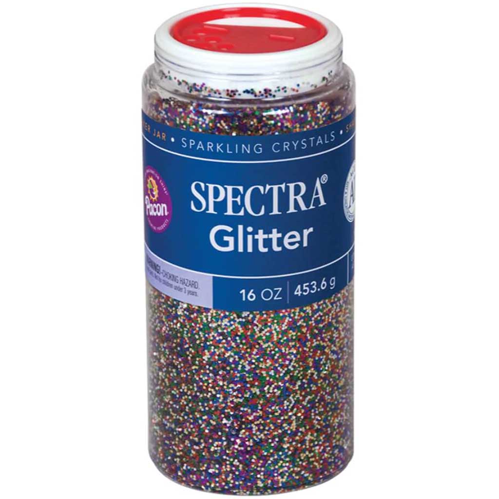 Spectra Glitter Sparkling Crystals 16oz Multi Color