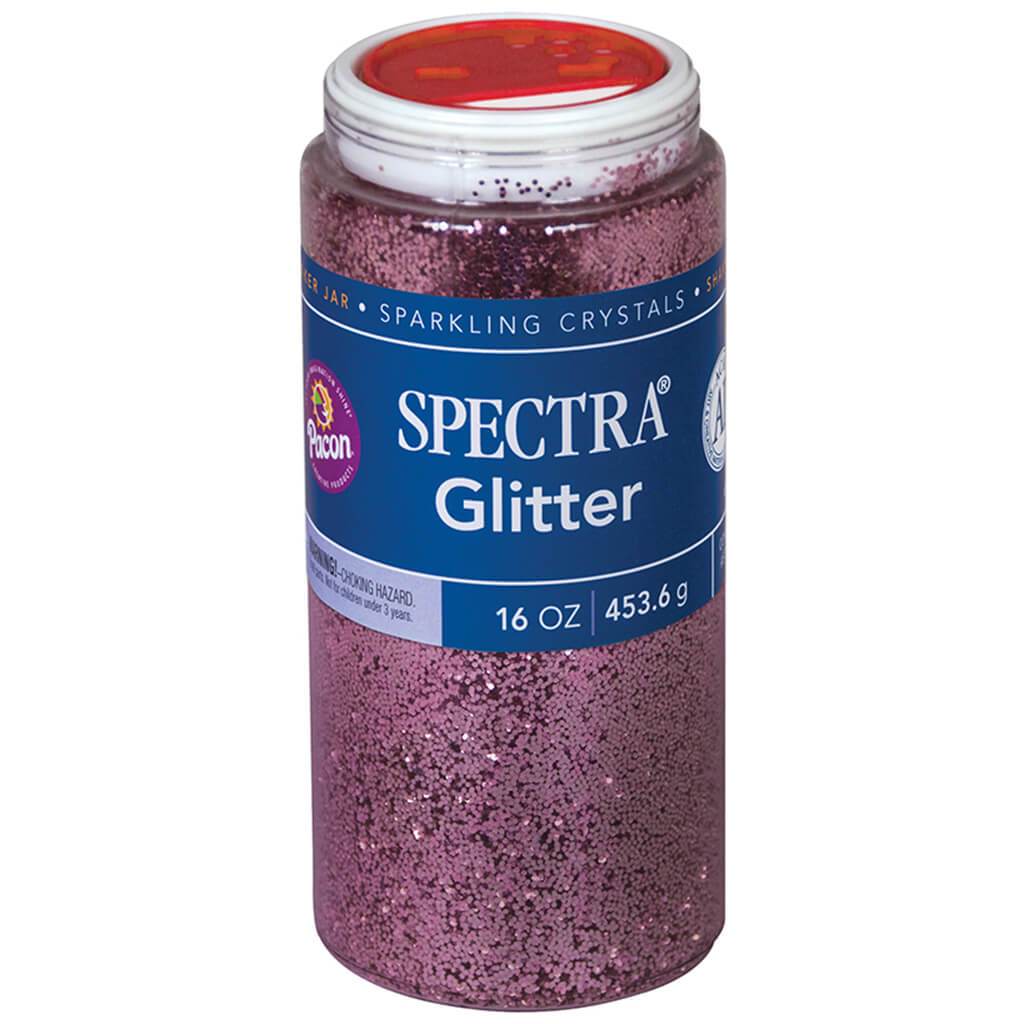 Spectra Glitter Sparkling Crystals 16oz Pink