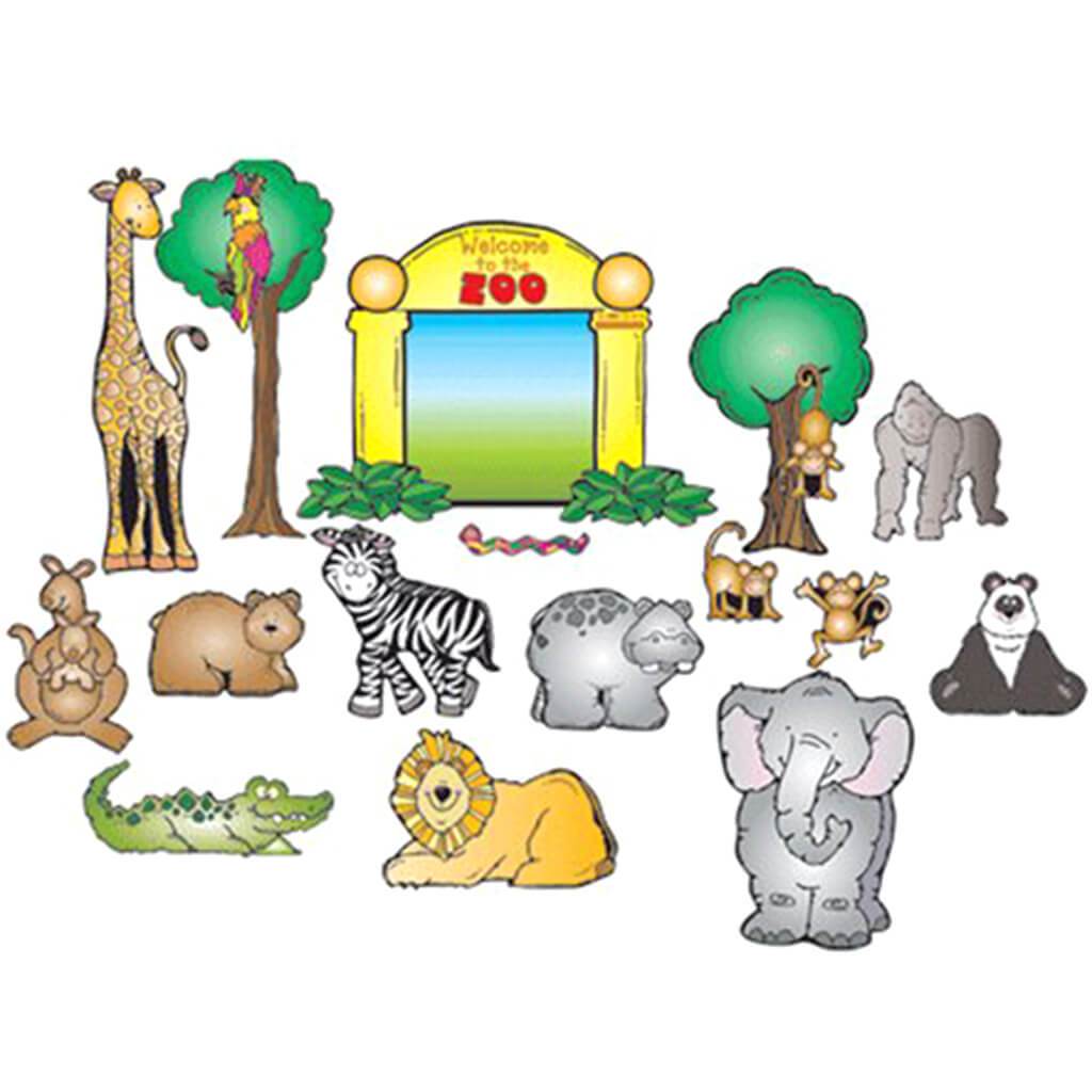 Zoo Friends Bulletin Board Set