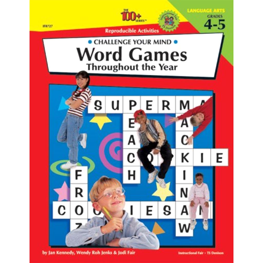 Word Game Throughout The Year Grade 4-5