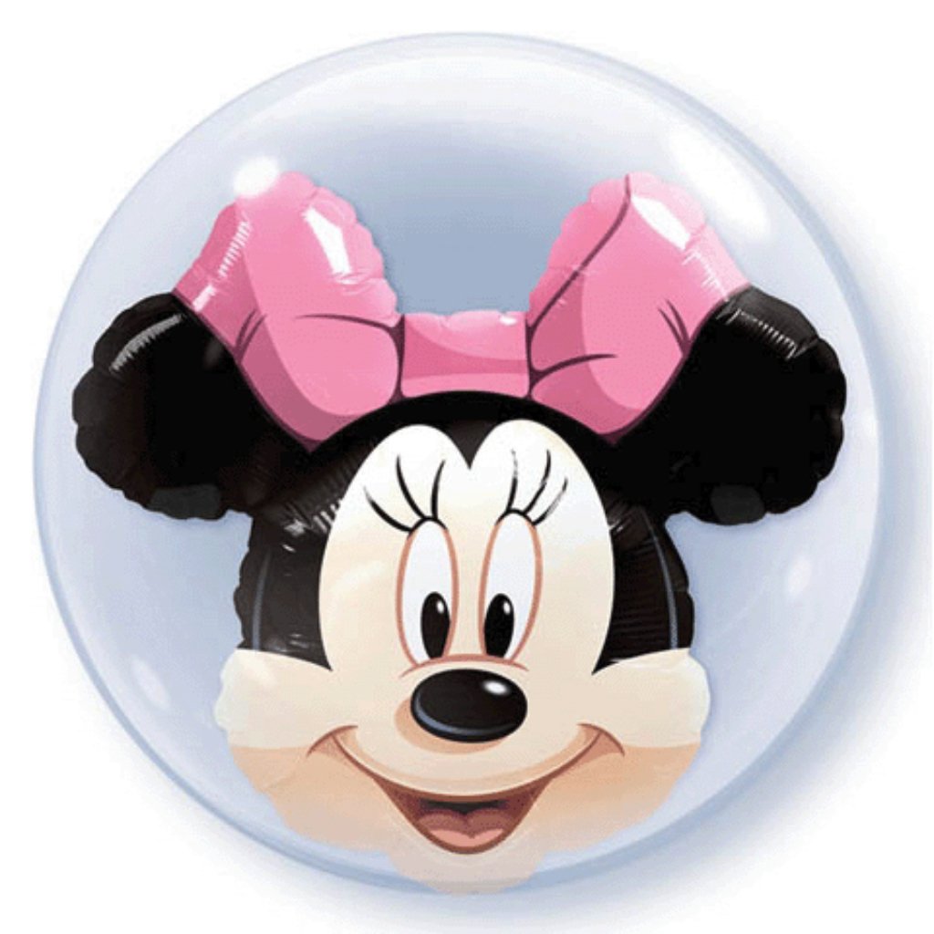 Bubble Balloon Minni Mouse 24in 