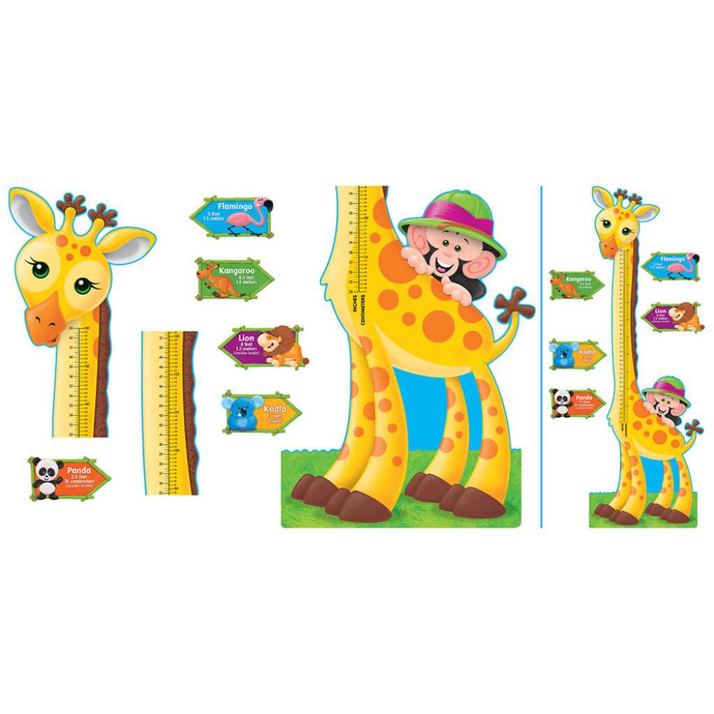 Giraffe Growth Chart Bulletin Board 