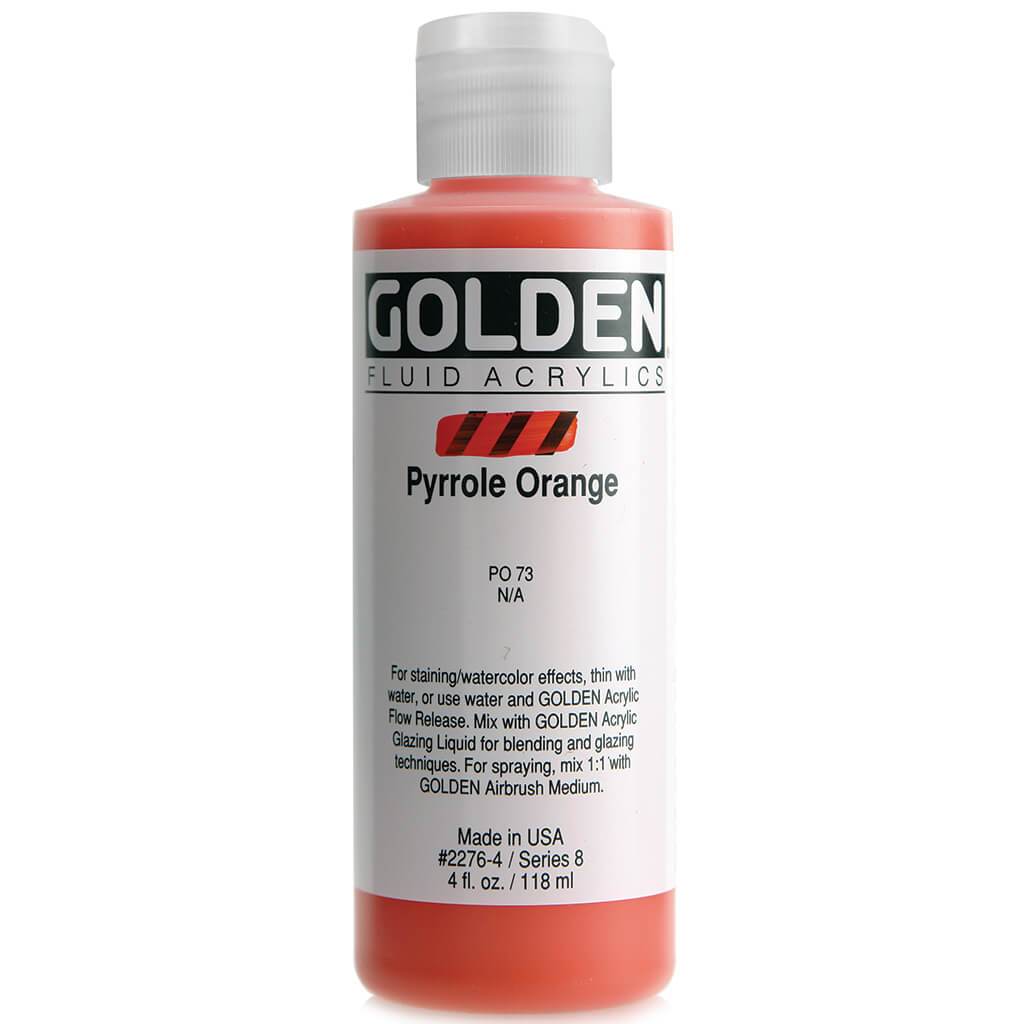 Golden Fluid Acrylic Paint 4oz