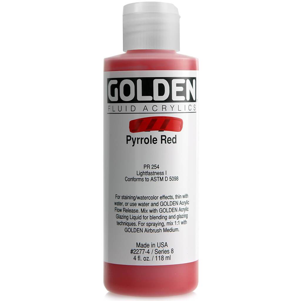 Golden Fluid Acrylic Paint 4oz