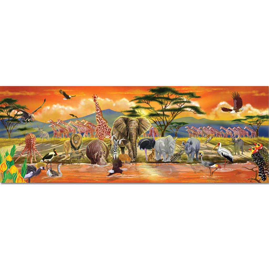 Safari Floor Puzzle 100pc 