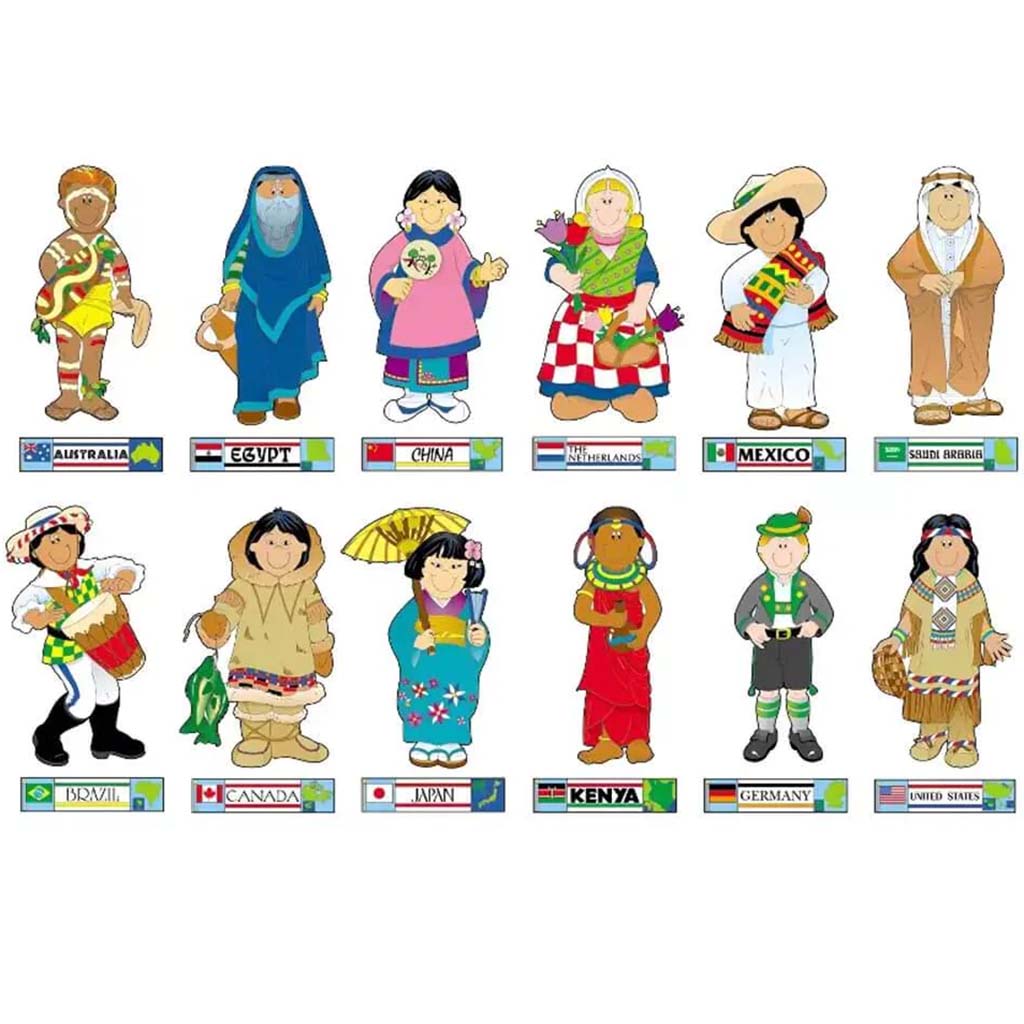 International Kids Bulletin Board Set 