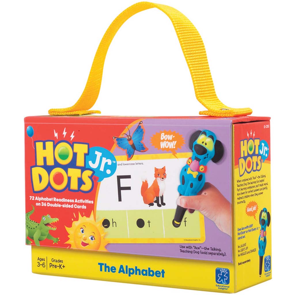 Hot Dots Jr. Cards The Alphabet 