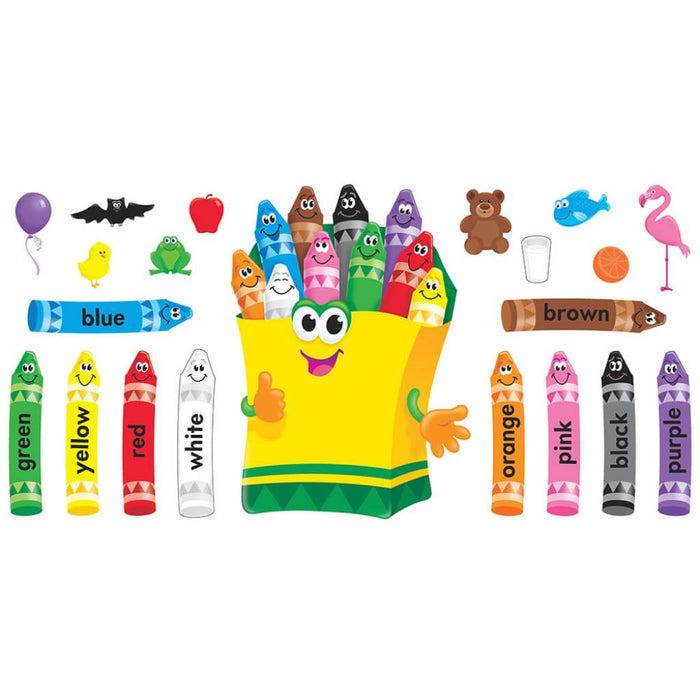 Colorful Crayons Bulletin Board 