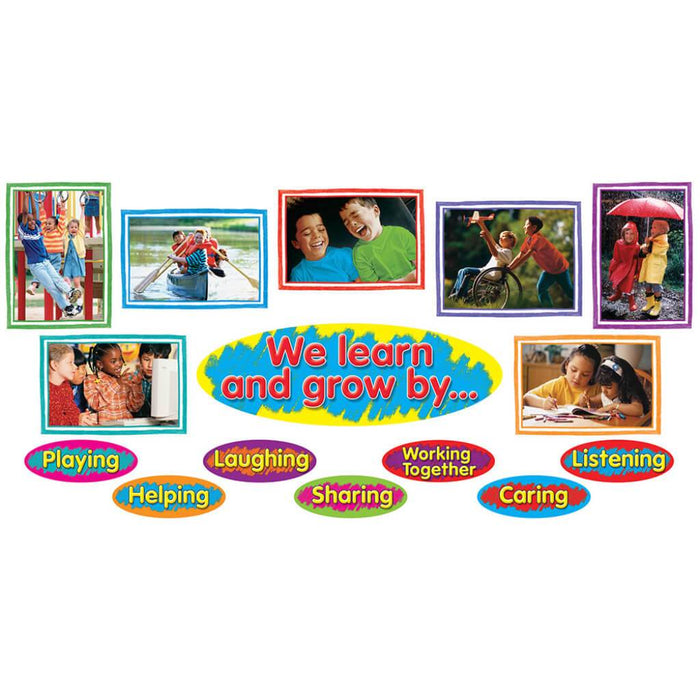 Learn & Grow Character Bulletin Board 