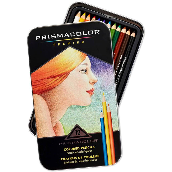 Prismacolor Premier Thick Core Colored Pencil Set 12pcs