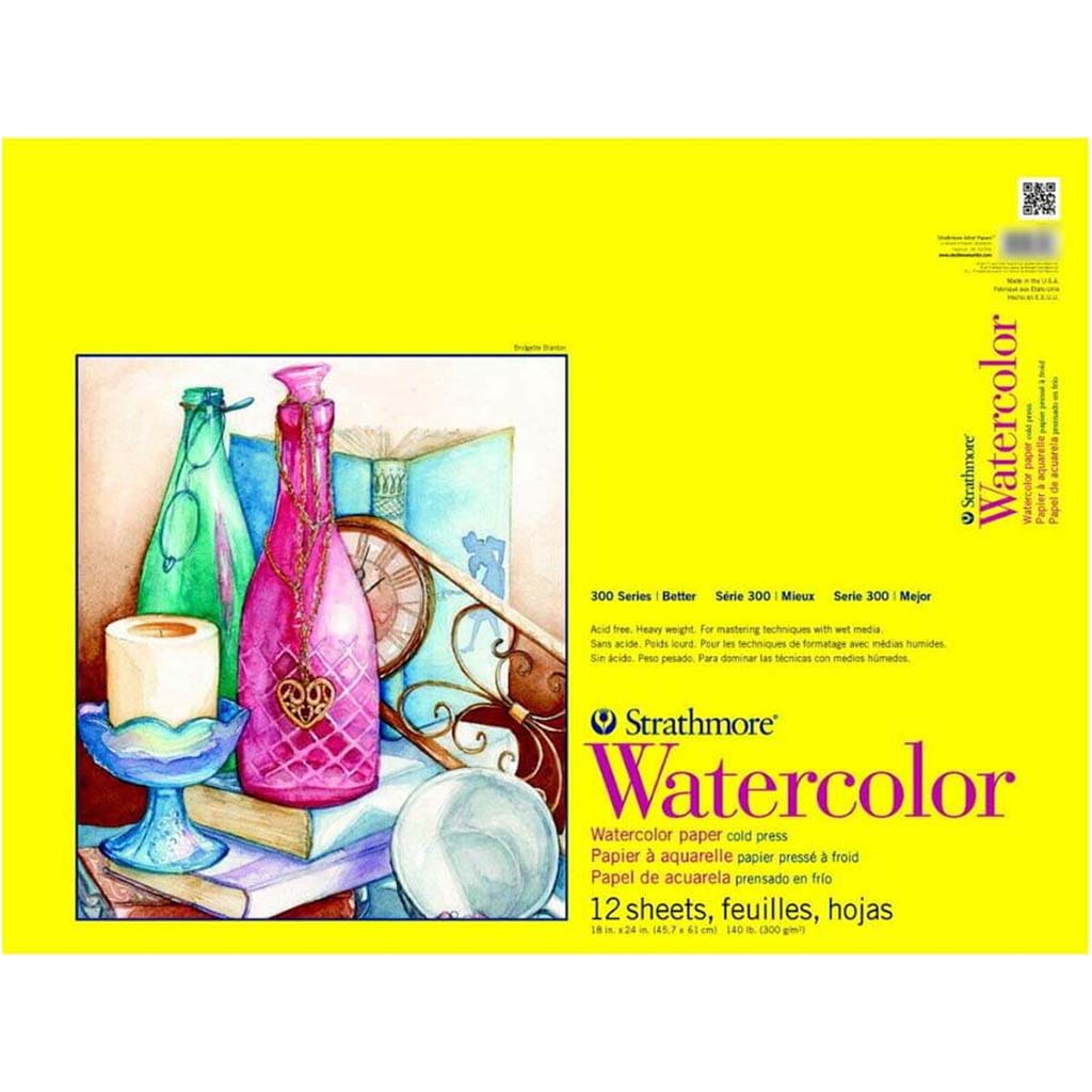 Watercolor Cold Press Pad 18in x 24in