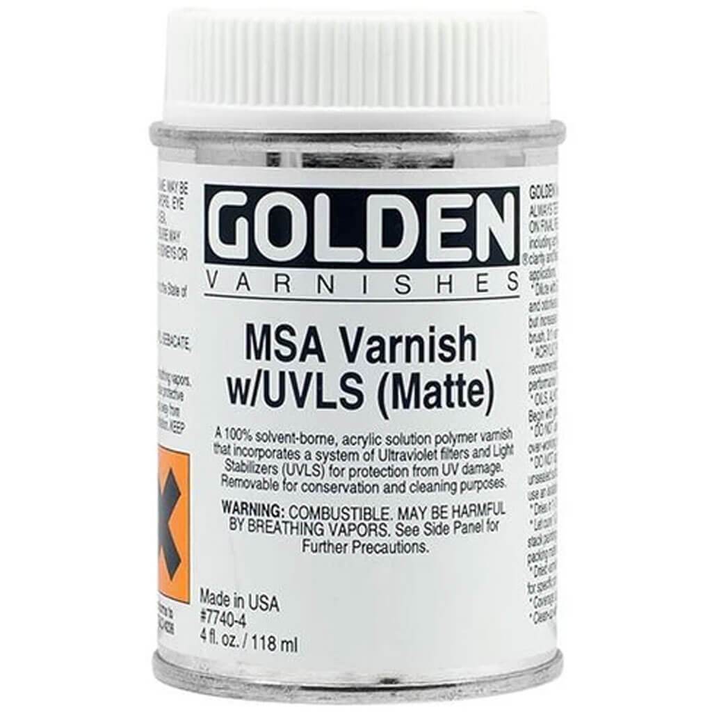 MSA Acrylic Varnish Matte 4oz