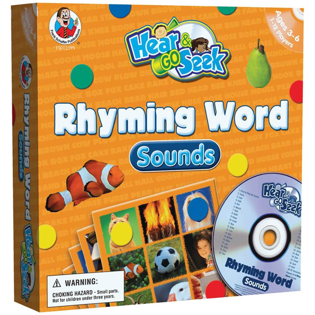 Hear And Go Seek-Rhyming Word