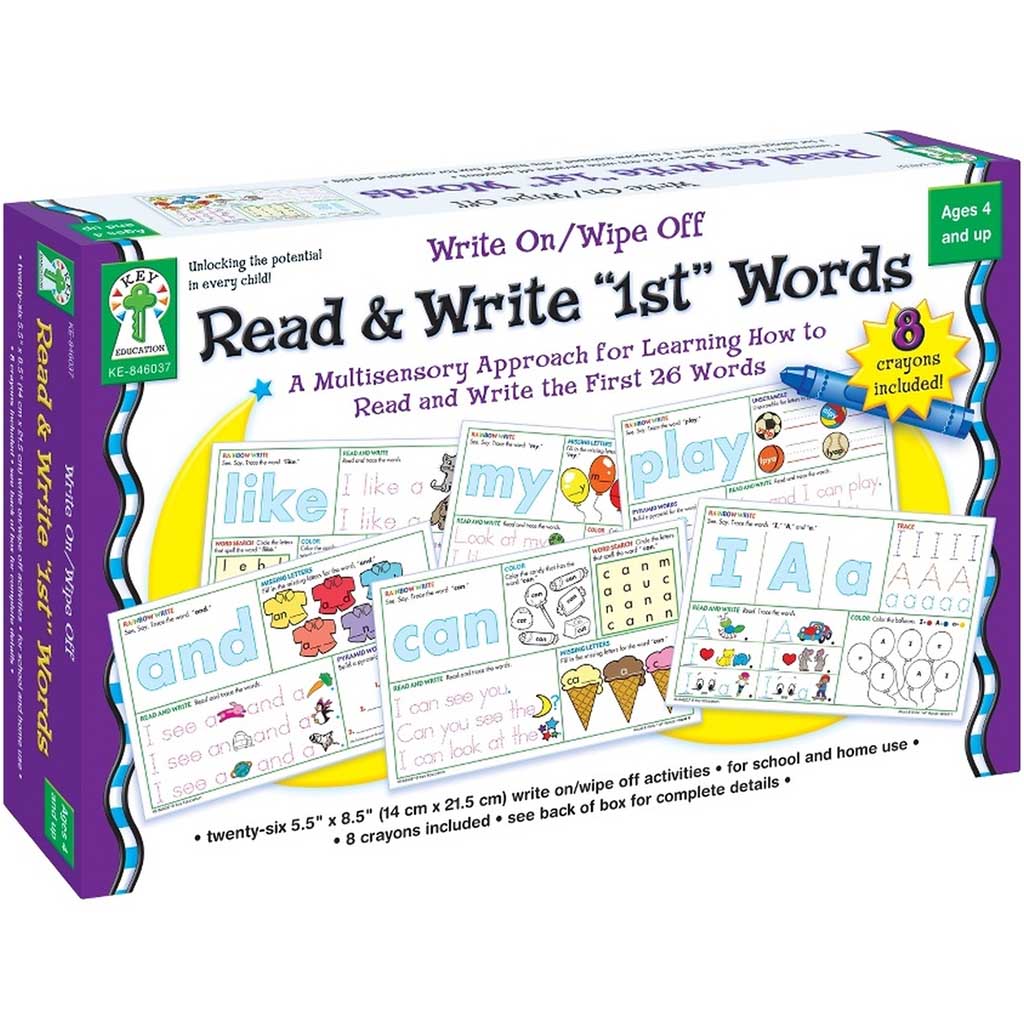 Read &amp; Write First Words Manipulative Grade PK-1