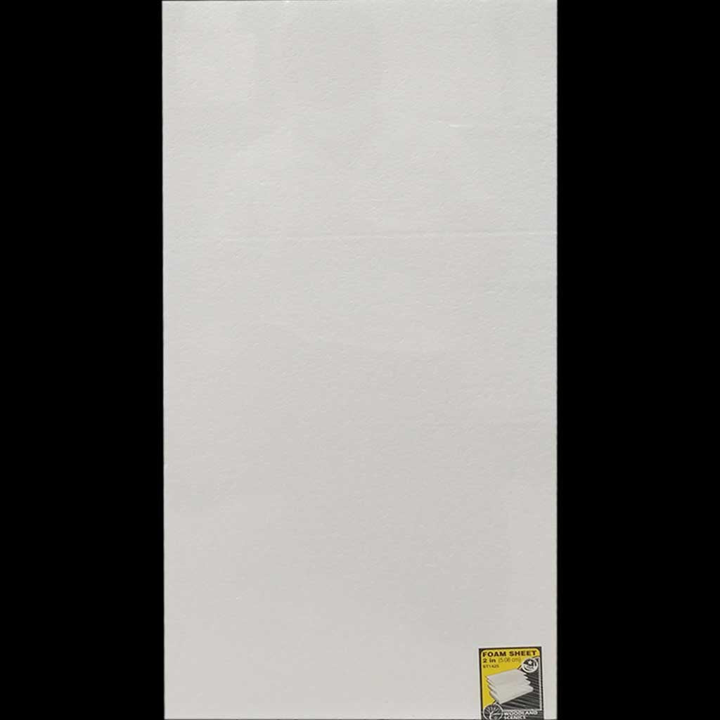 Foam Sheet 30.4V X V60.9CM 2in 