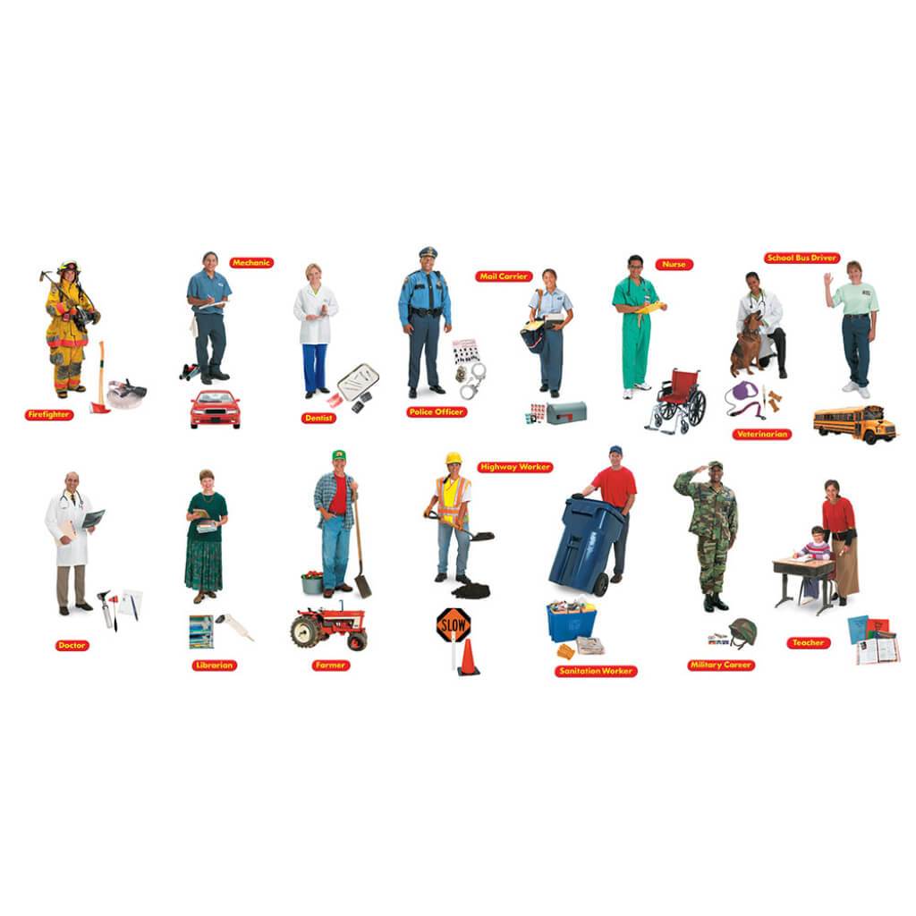 Community Helpers Bulletin Board Set 