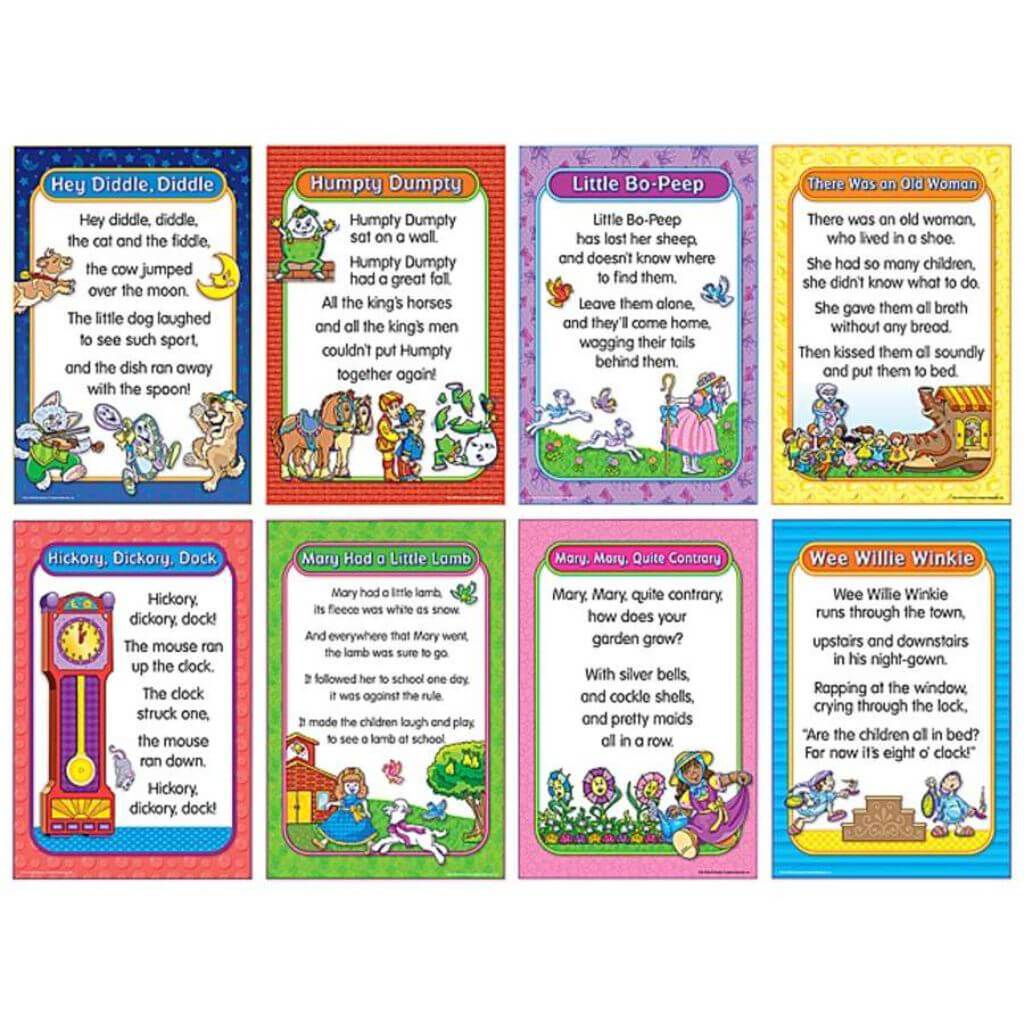 Nursery Rhymes Set 1 Bulletin Board