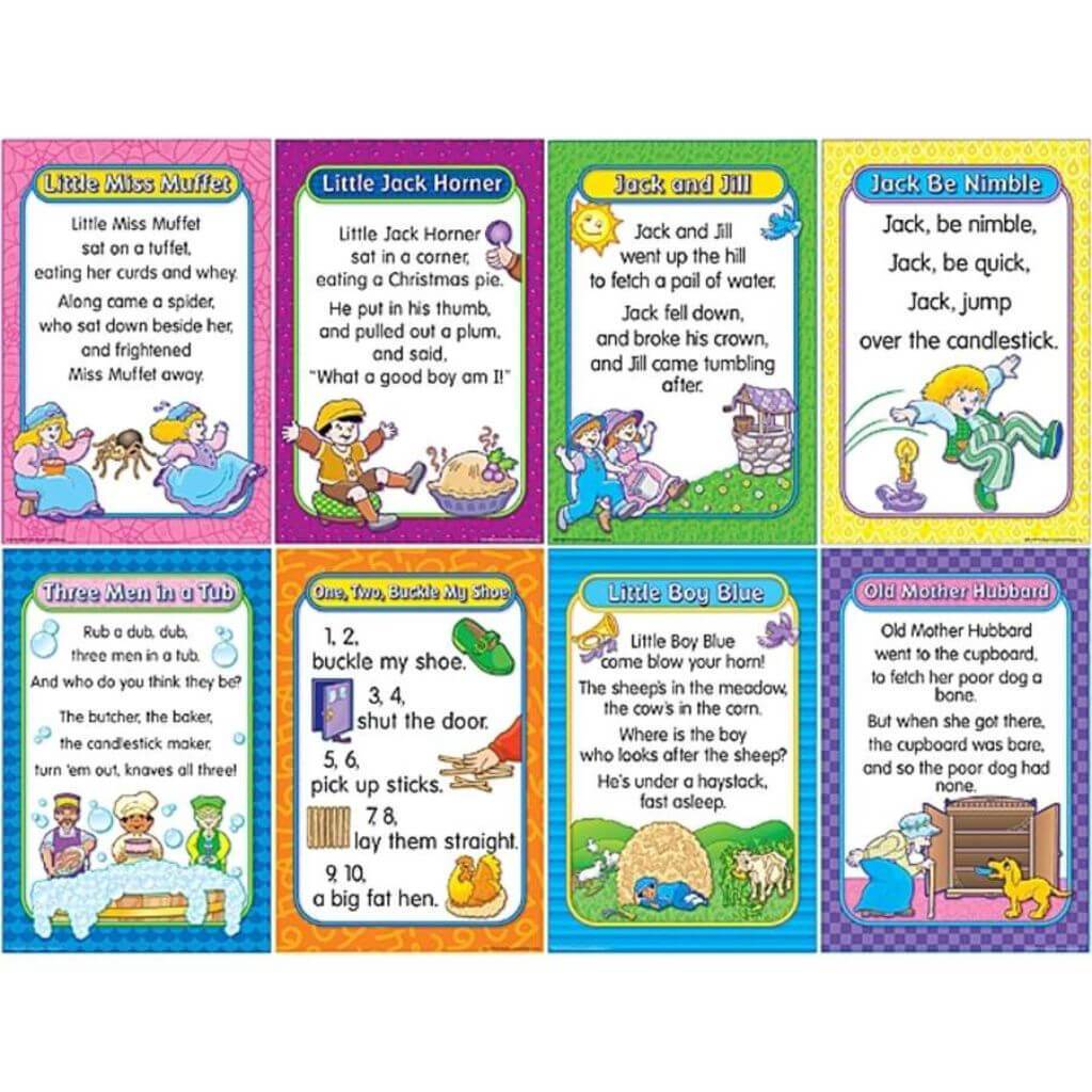 Nursery Rhymes Set 2 Bulletin Board