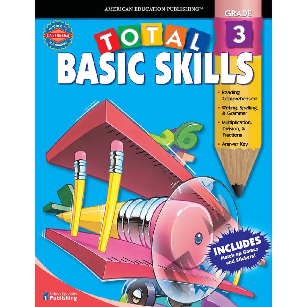 Total Basic Skills Workbook Grade 3