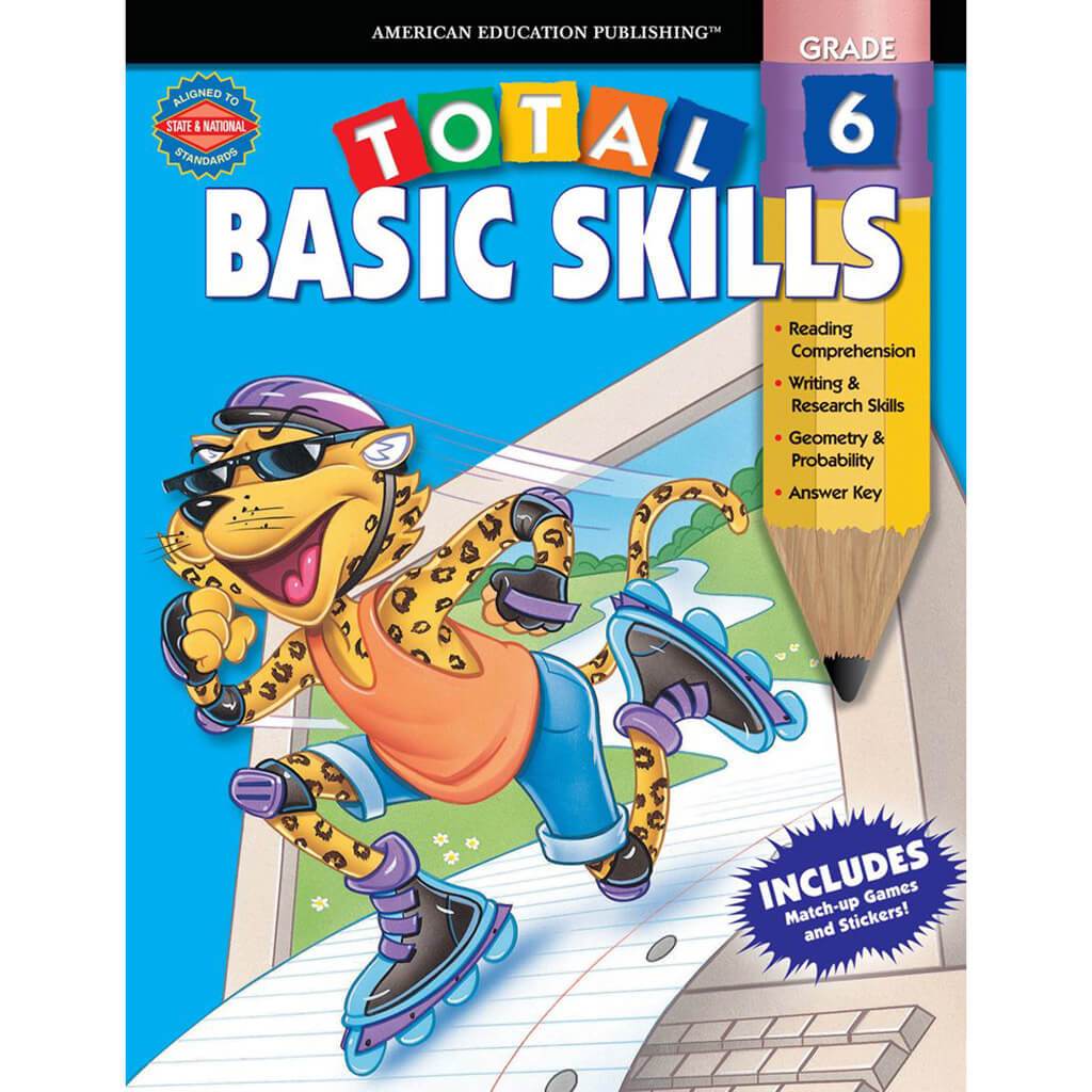 Total Basic Skills Workbook Grade 6