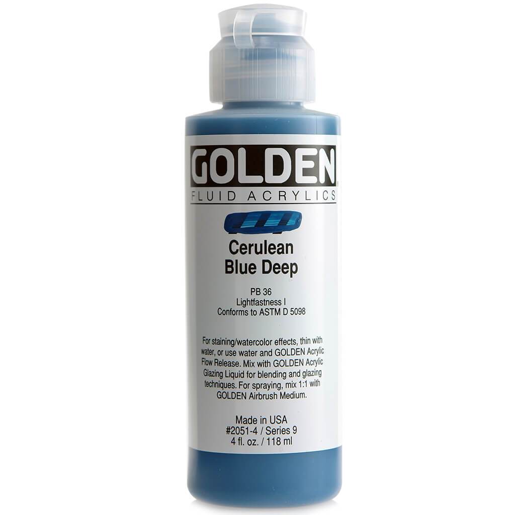 Golden Fluid Acrylic Paint 4oz