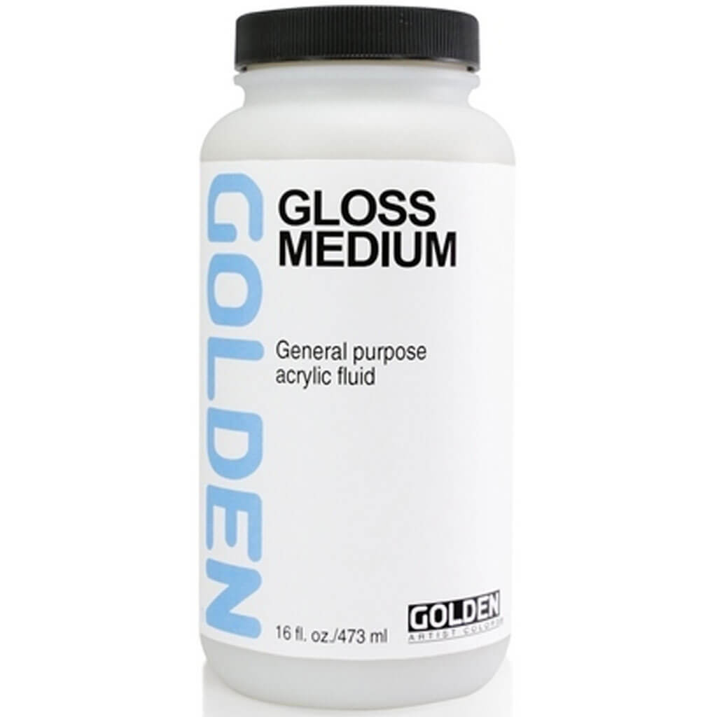 Golden Polymer Medium Gloss 16oz