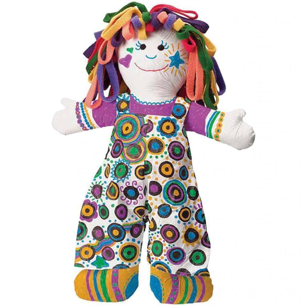 Color &amp; Cuddle Washable Doll